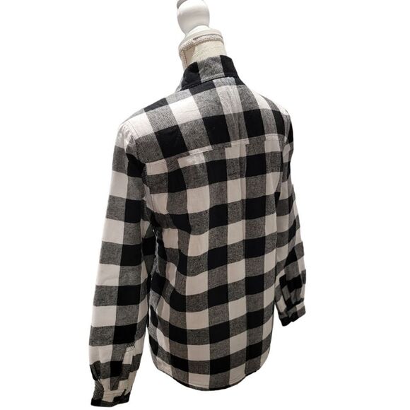 VSTR Premium Check Faux Shearling-Lined Jacket - Picture 3 of 6